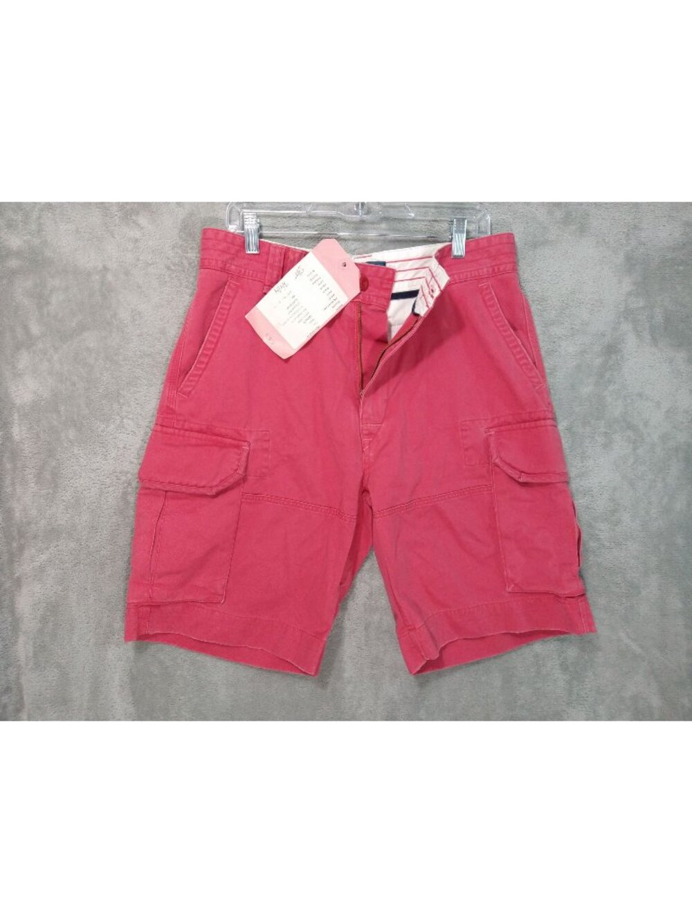 Polo Ralph Lauren Shorts Mens 32 Nantucket Red Cargo Gellar Fatigue High Rise